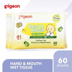 Pigeon Baby Hand and Mouth Wipes Wet Tissue - 60...